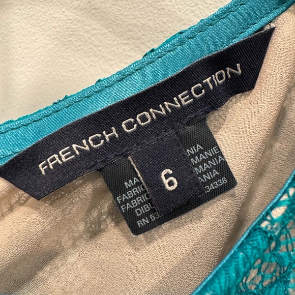 French connection green dress. Size 6 - Picture 3 of 3